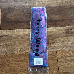 Barry Wang Paisley Tie, Pocket Square, Cuff Link Combo - 4 sets